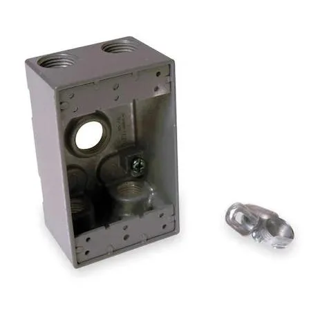 Bell Bell 5322-0 weatherproof electrical box 1/2 in hub aluminum — product photo