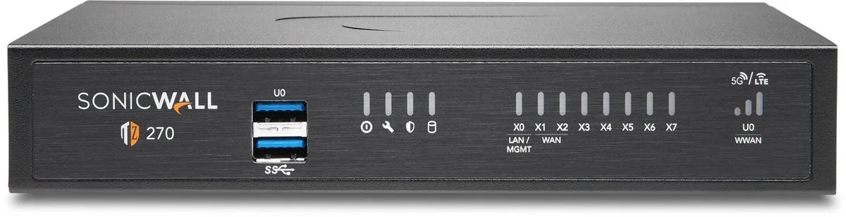 SonicWall SonicWall TZ270 firewall appliance 03-SSC-8140 Total Secure 1Y APSS — product photo