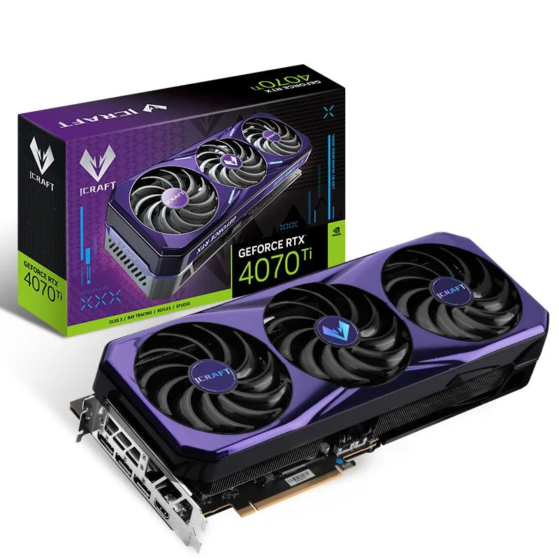 MAXSUN MAXSUN iCraft GeForce RTX 4070 Ti 12GB graphics card — product photo