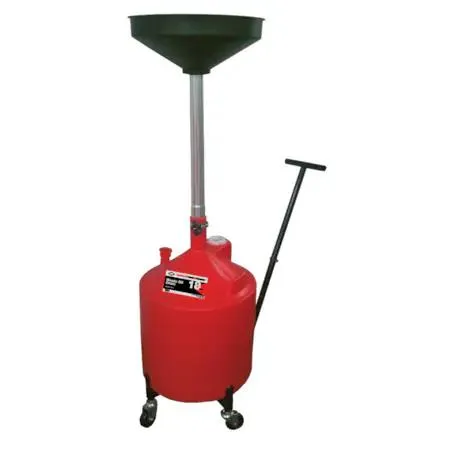 American Forge &amp; Foundry, Inc. American Forge &amp; Foundry 8874 Waste Oil Drain 18 gal Red — product photo