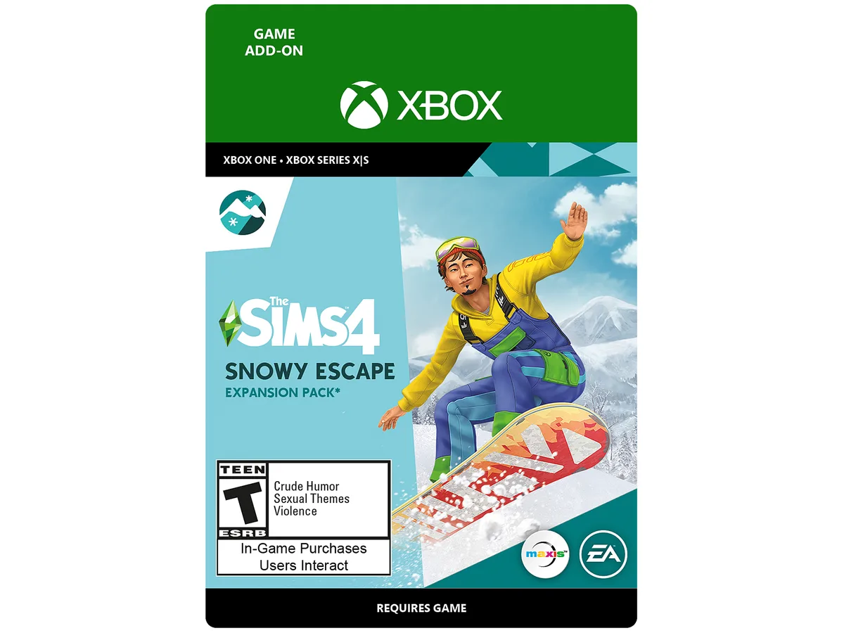 Electronic Arts Electronic Arts The Sims 4 Snowy Escape DLC 7D4-00592 downloadable game — product photo