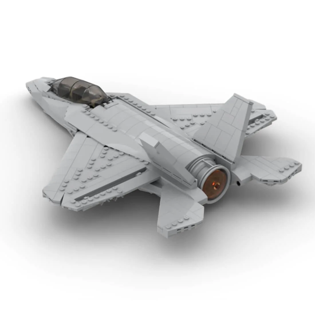 ZITIANYOUBUILD ZITIANYOUBUILD MOC-115442 Military Stealth Aircraft 815 Parts — product photo