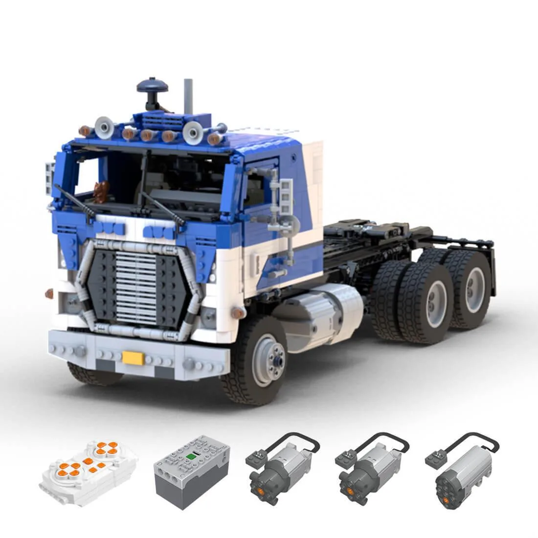 ZITIANYOUBUILD ZITIANYOUBUILD MOC-144890 1/17 Truck Dynamic 2043PCS — product photo