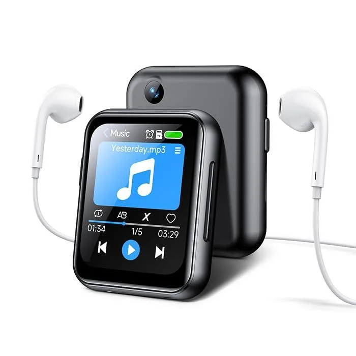 Voxitenus b20 MP3 player 128GB TF card Bluetooth 5.4 camera black 2" touchscreen — product photo