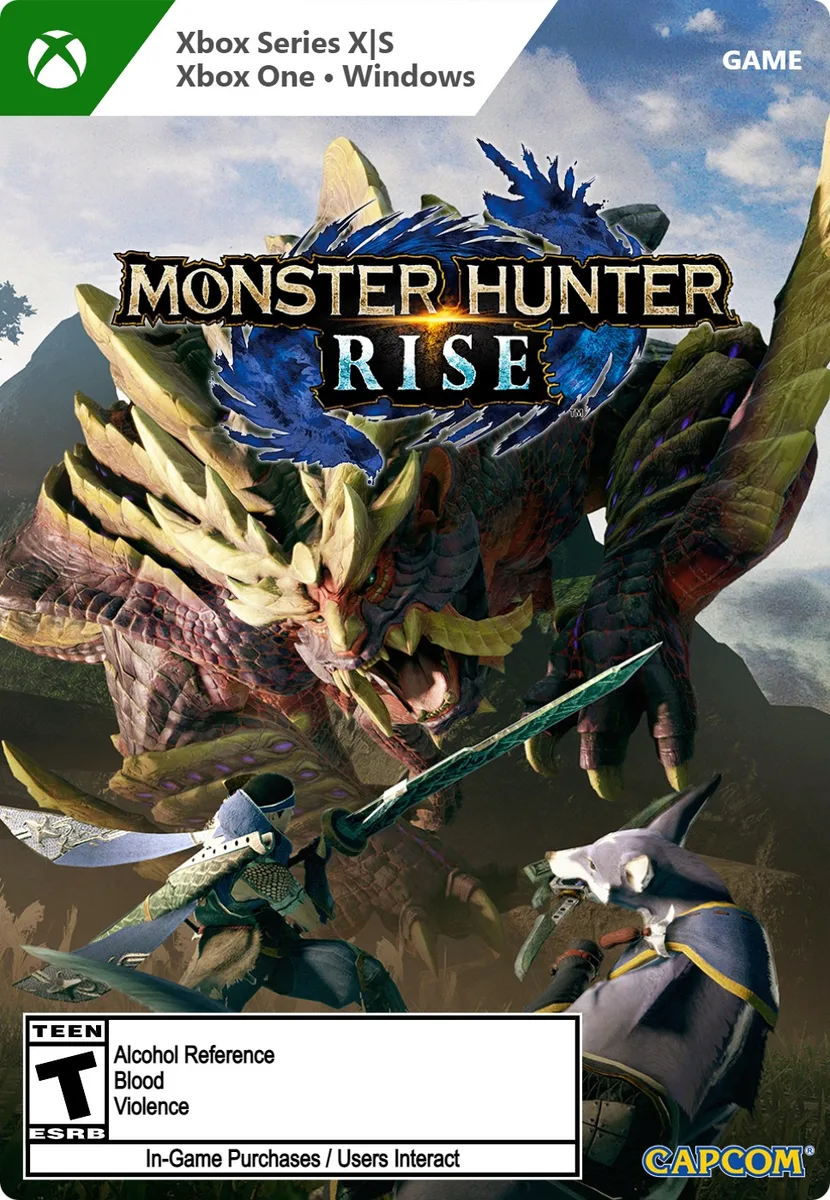 Capcom Capcom G3Q-01833 Monster Hunter Rise downloadable game — product photo