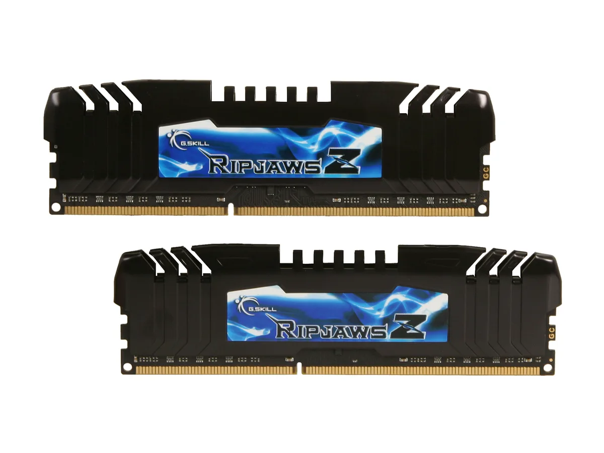 G.SKILL G.SKILL Ripjaws Z F3-2400C10D-8GZH 8GB (2x4GB) DDR3 2400 CL10 desktop RAM — product photo