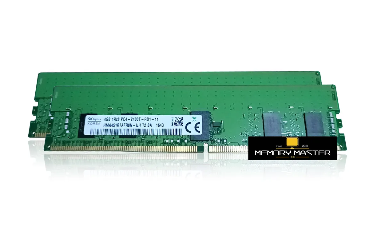 SK hynix SK hynix HMA451R7AFR8N-UH 8GB (2×4GB) DDR4-2400 Registered CL17 1Rx8 1.20V — product photo