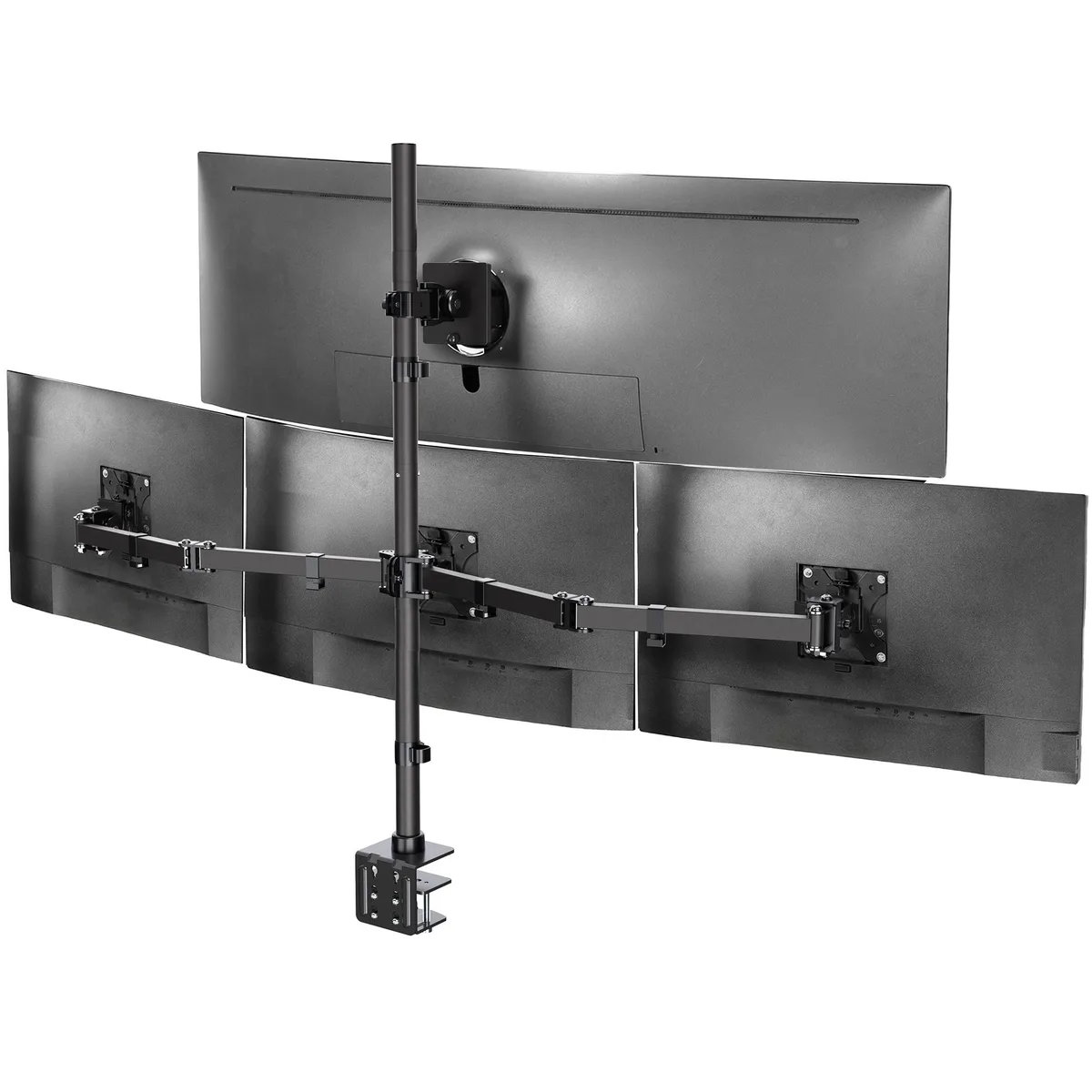 VIVO VIVO Quad Monitor Desk Mount 1×49" + 3×27 — product photo