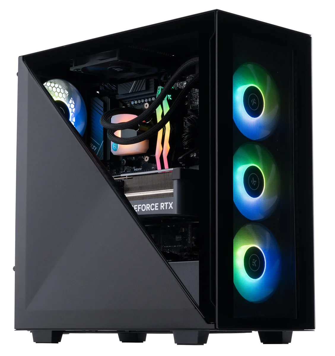 ABS ABS TR7900X4080 gaming PC — Ryzen 9 7900X, RTX 4080, 32 GB DDR5, 2 TB NVMe — product photo