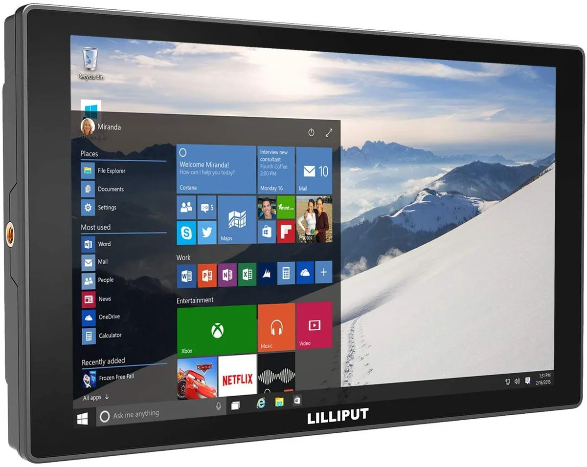 Lilliput Lilliput FA1016/C 10.1" 1920x1200 HDMI VGA Glass+Glass Studio Monitor — product photo