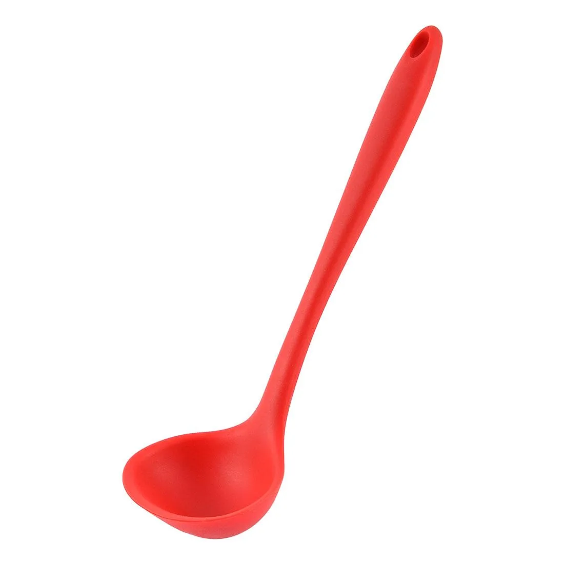 Unique-Bargains Unique-Bargains Red Silicone Ladle 28.5 x 8.5 x 4cm — product photo