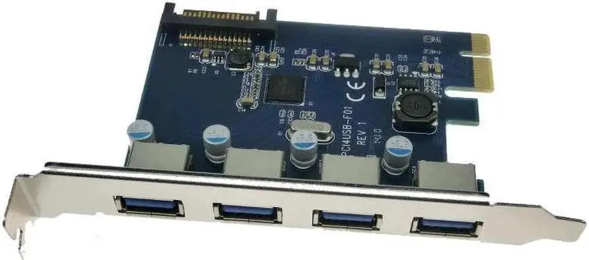 SMUGDESK SMUGDESK 4-Port USB 3.0 PCIe Expansion Card FL1100 — product photo