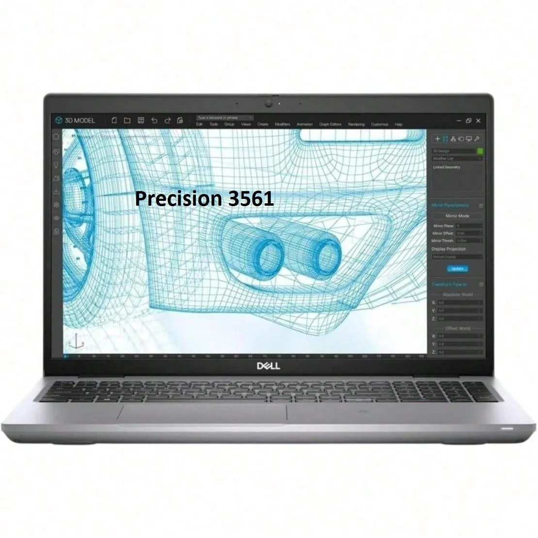 DELL Dell Precision 3561 laptop Core i7-11850H 32GB 1TB RTX T600 4GB no OS — product photo