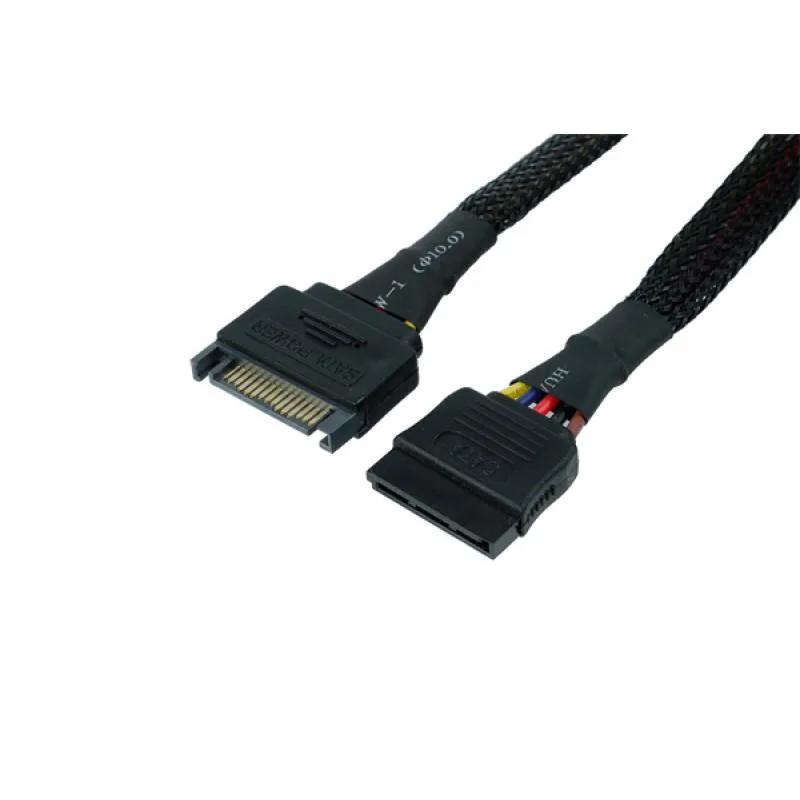 Phobya Phobya SATA Power Extension Cable 30cm Black 87473 — product photo