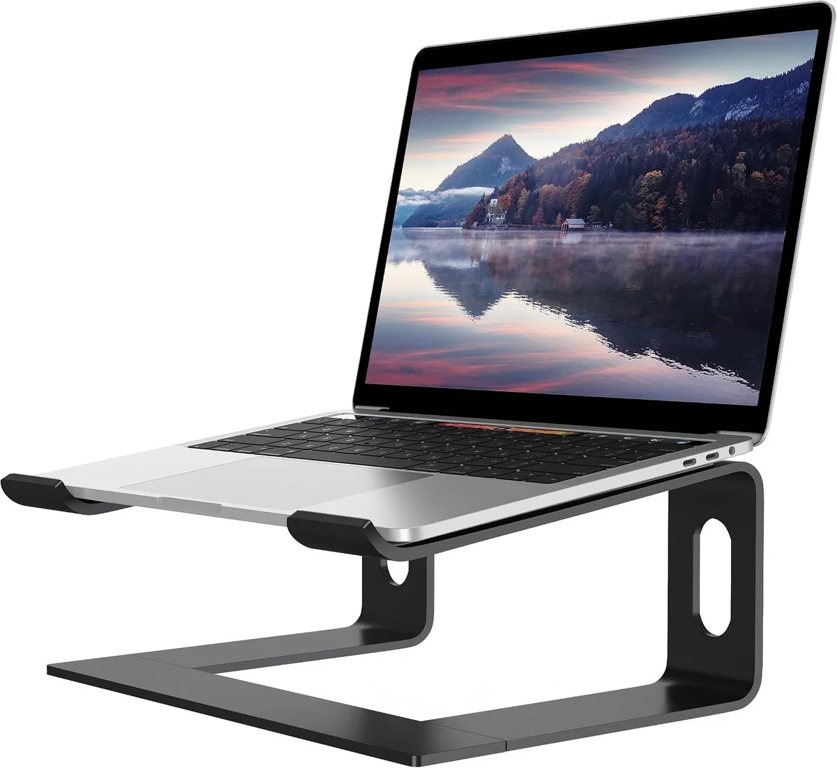 GCROWN GCROWN Aluminum Laptop Stand 10-15.6 inch Black — product photo