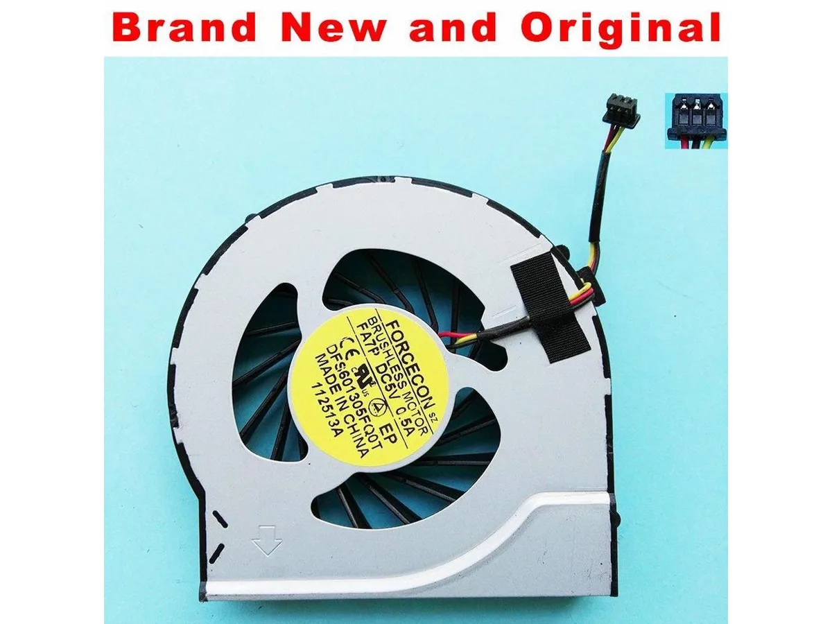 Fans Fans CPU Fan for HP Envy 17 1000 1101TX DFS601305FQ0T FA7P — product photo