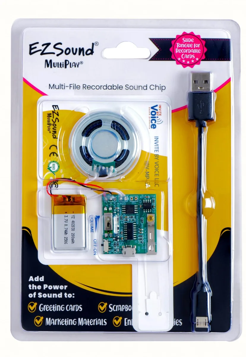  EZSound MultiPlay Voice Recorder 2 MB USB 120 s .7 oz — product photo