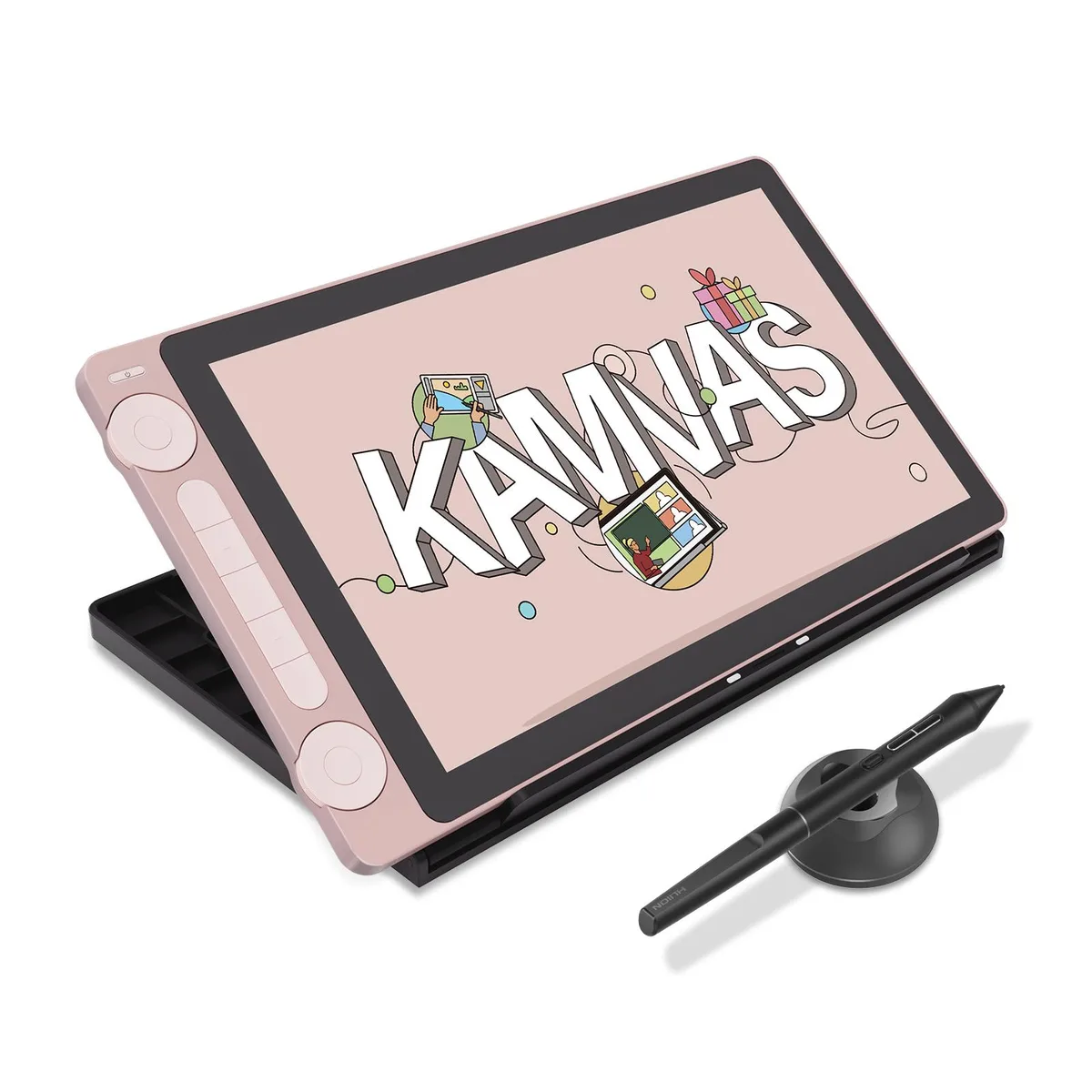 HUION HUION Kamvas 13 (Gen 3) Graphics Tablet 13.3" Pink — product photo