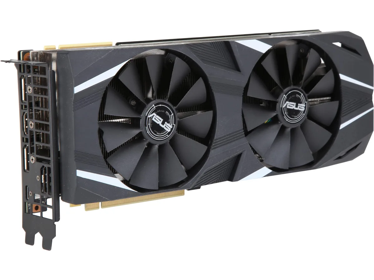 ASUS ASUS Dual GeForce RTX 2080 8GB graphics card — product photo