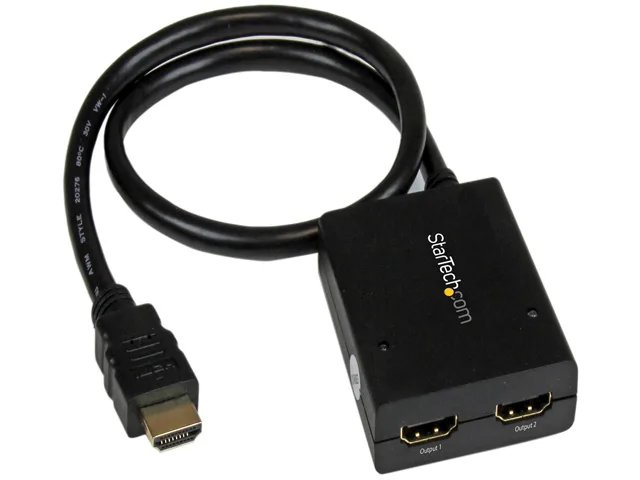 STARTECH STARTECH ST122HD4KU HDMI Splitter 1 In 2 Out 4K 30Hz USB Powered — product photo