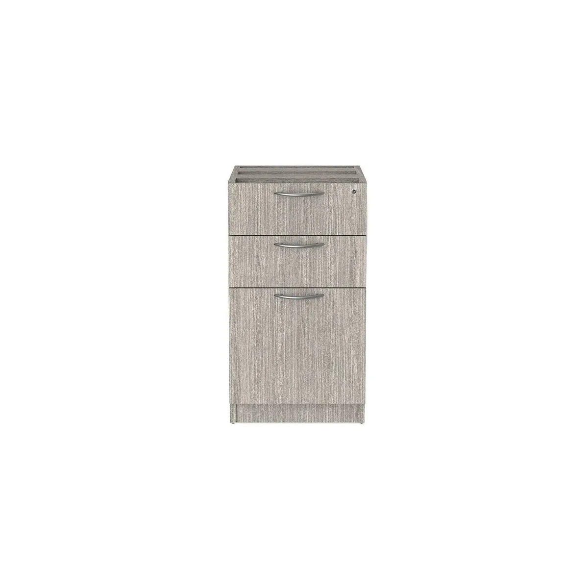 Alera Alera VA532822GY Pedestal File Cabinet Gray 15.63 x 20.5 x 28.5 inches — product photo