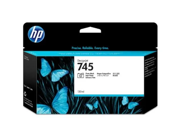 HP HP F9J98A 745 130 ml DesignJet Photo Black Ink Cartridge — product photo