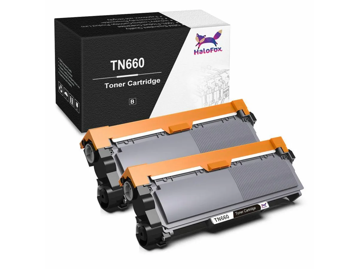 V4ink V4ink TN660 TN630 Black Toner Cartridge 2-pack — product photo