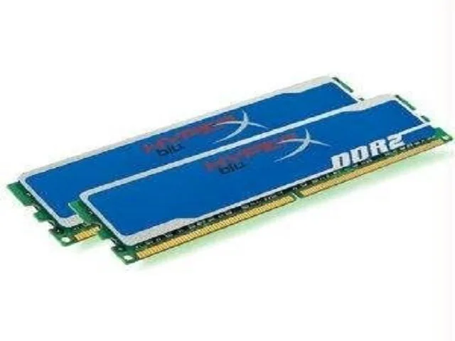Kingston Technology Corp. Kingston Technology Corp. 4GB DDR2 800MHz CL5 DIMM Kit of 2 HyperX Blu — product photo
