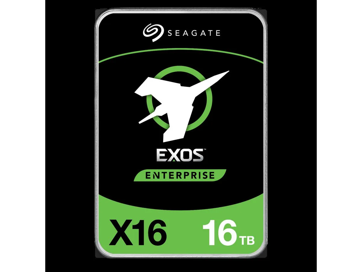 Seagate Seagate Exos X16 16TB 7200 RPM SATA 3.5-inch internal hard drive — product photo