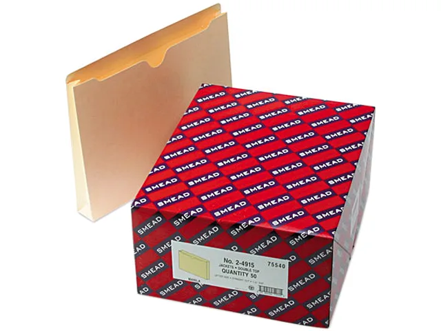 Smead Smead 75540 file folder 11 point Manila 50 box — φωτογραφία προϊόντος