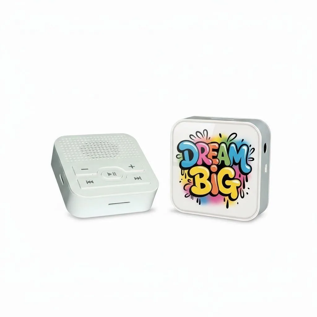  GizmoGlee Customizable MP3 Player Dream Big 4GB card 10h playback — product photo
