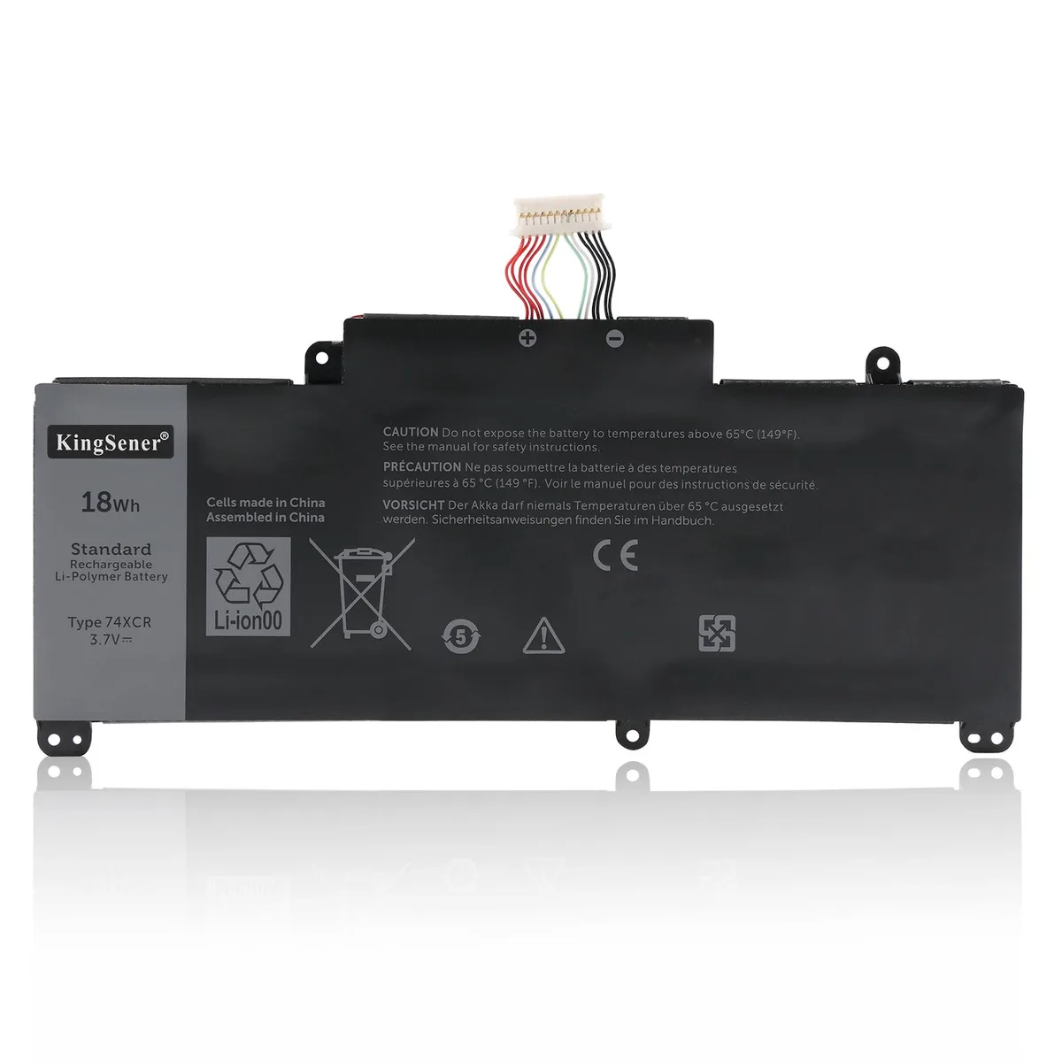 KingSener KingSener 74XCR 18WH 3.7V laptop battery for Dell Venue 8 Pro 5830 — product photo