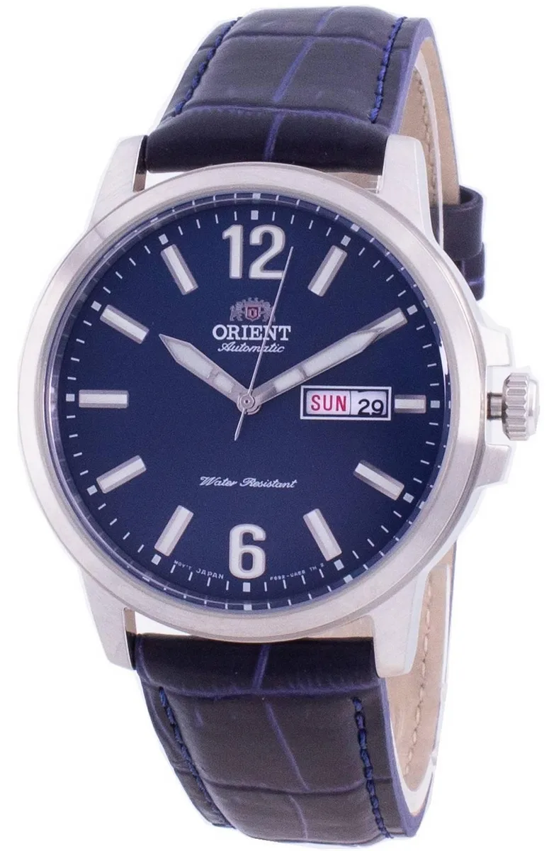 Orient Orient Contemporary Automatic Watch Blue Dial 42mm Leather Strap RA-AA0C05L19B — product photo