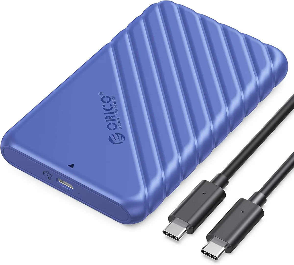 Orico Orico 2.5-inch SATA USB-C Drive Enclosure Blue — product photo