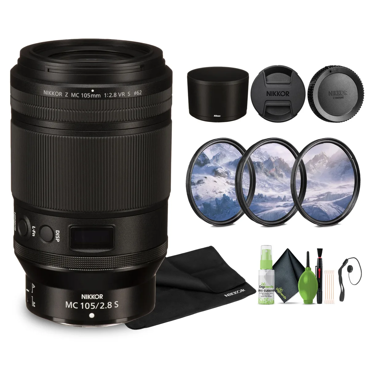 Nikon Inc Nikon NIKKOR Z MC 105mm f/2.8 VR S Macro Lens (20100) Bundle — product photo