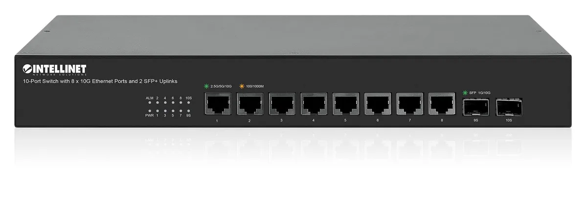 Intellinet Intellinet 10-Port 10G Switch 2 SFP+ 562218 — product photo