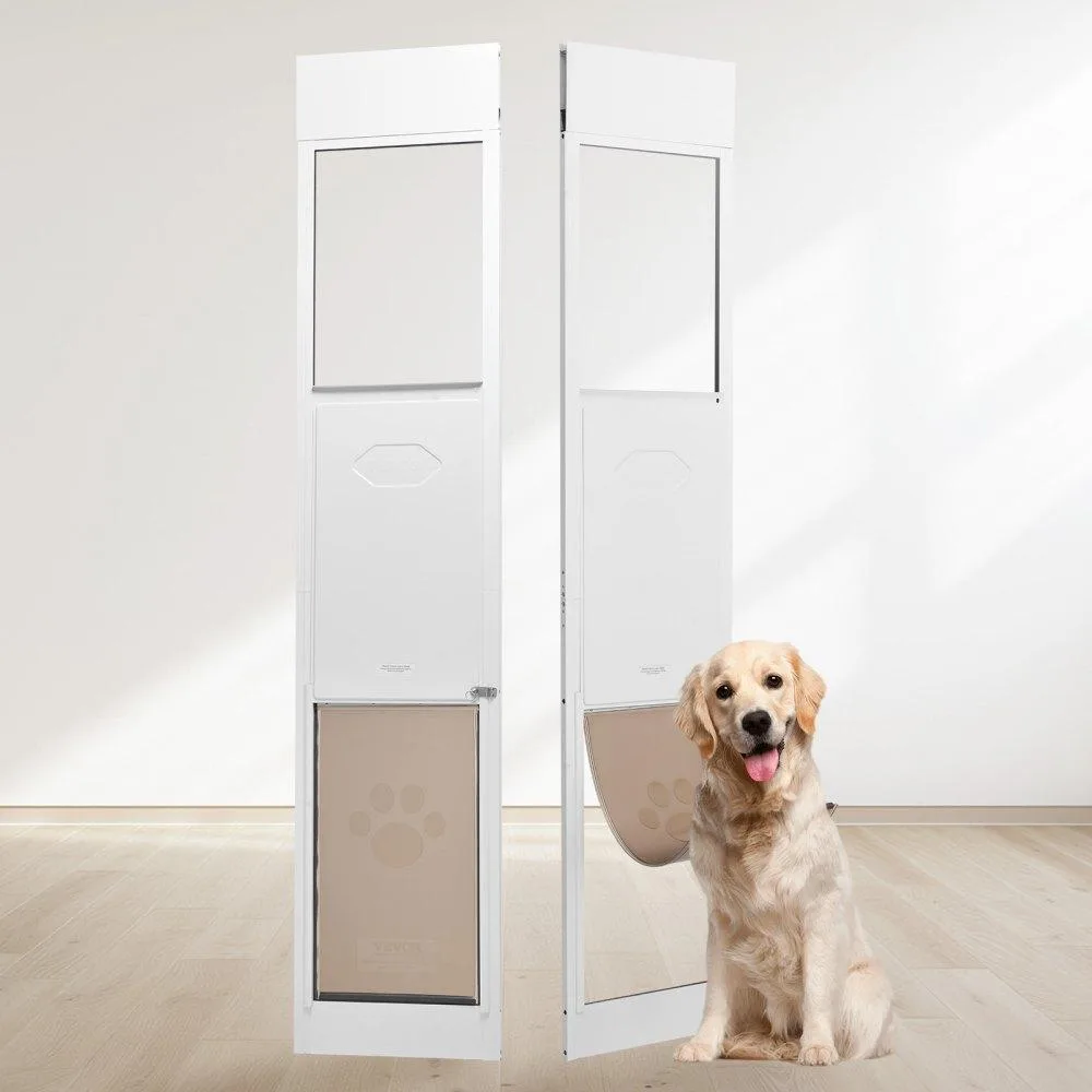 VEVOR VEVOR Dog Door for Sliding Glass Door 75 7/8"-80 11/16" XL — product photo