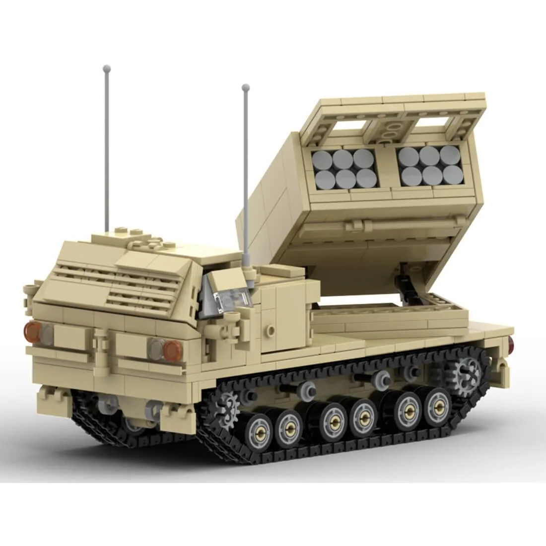 ZITIANYOUBUILD ZITIANYOUBUILD MOC-39659 M270 MLRS 806 Parts Educational Building Set — product photo