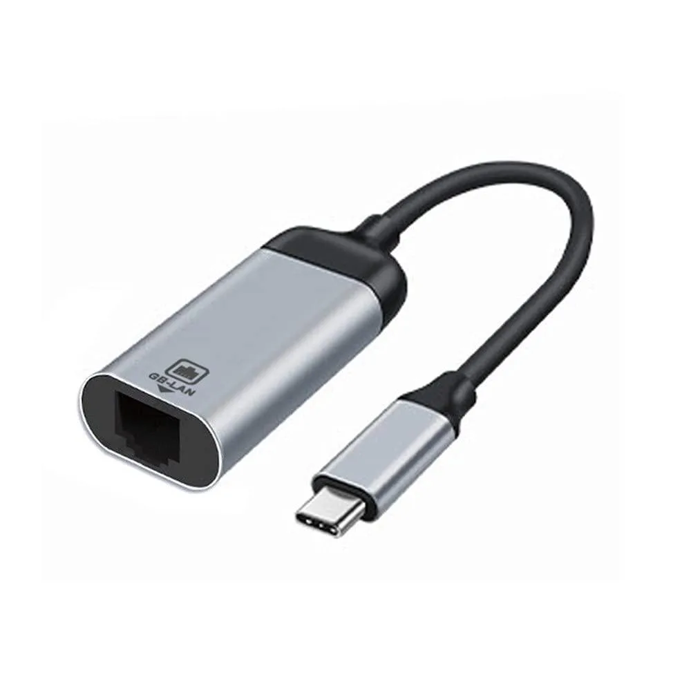 LORDWORLD LORDWORLD USB-C 3.1 to 1000Mbps Gigabit Ethernet Adapter — product photo