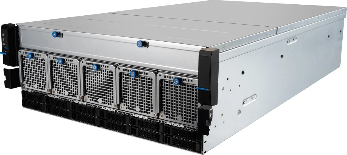 Supermicro Supermicro AS-4125GS-TNRT1-OTO-10 rack server EPYC 9224 24-core 128GB DDR5 960GB 10G NIC — product photo