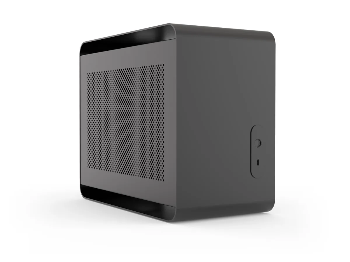 Streacom Streacom DA2 V2 Black Mini ITX PC case — product photo