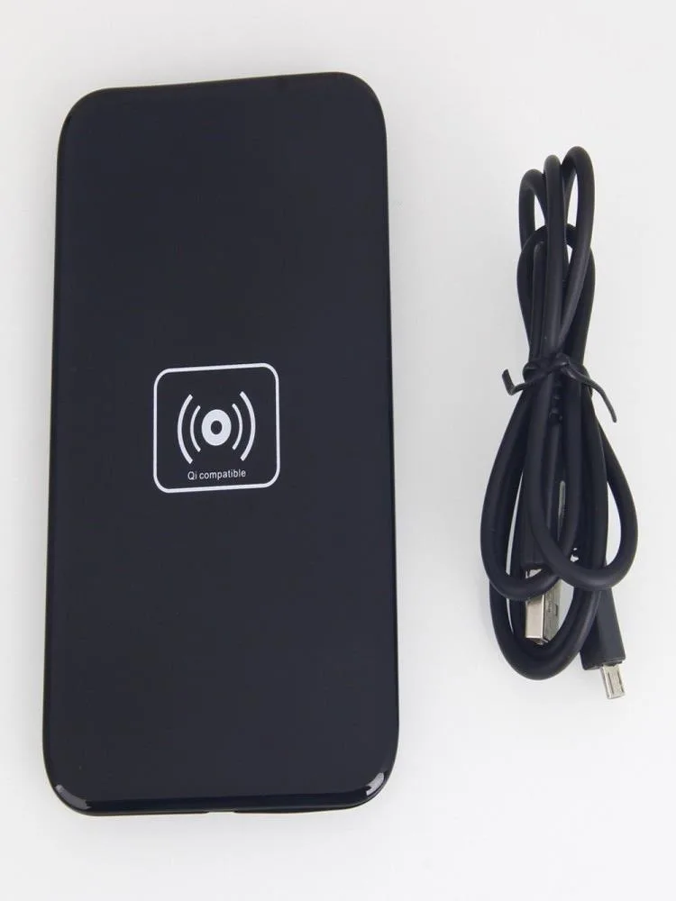 SingMen Technology Co., Ltd. SingMen Technology Co., Ltd. 2 in 1 Qi Wireless Charger Pad Black — product photo