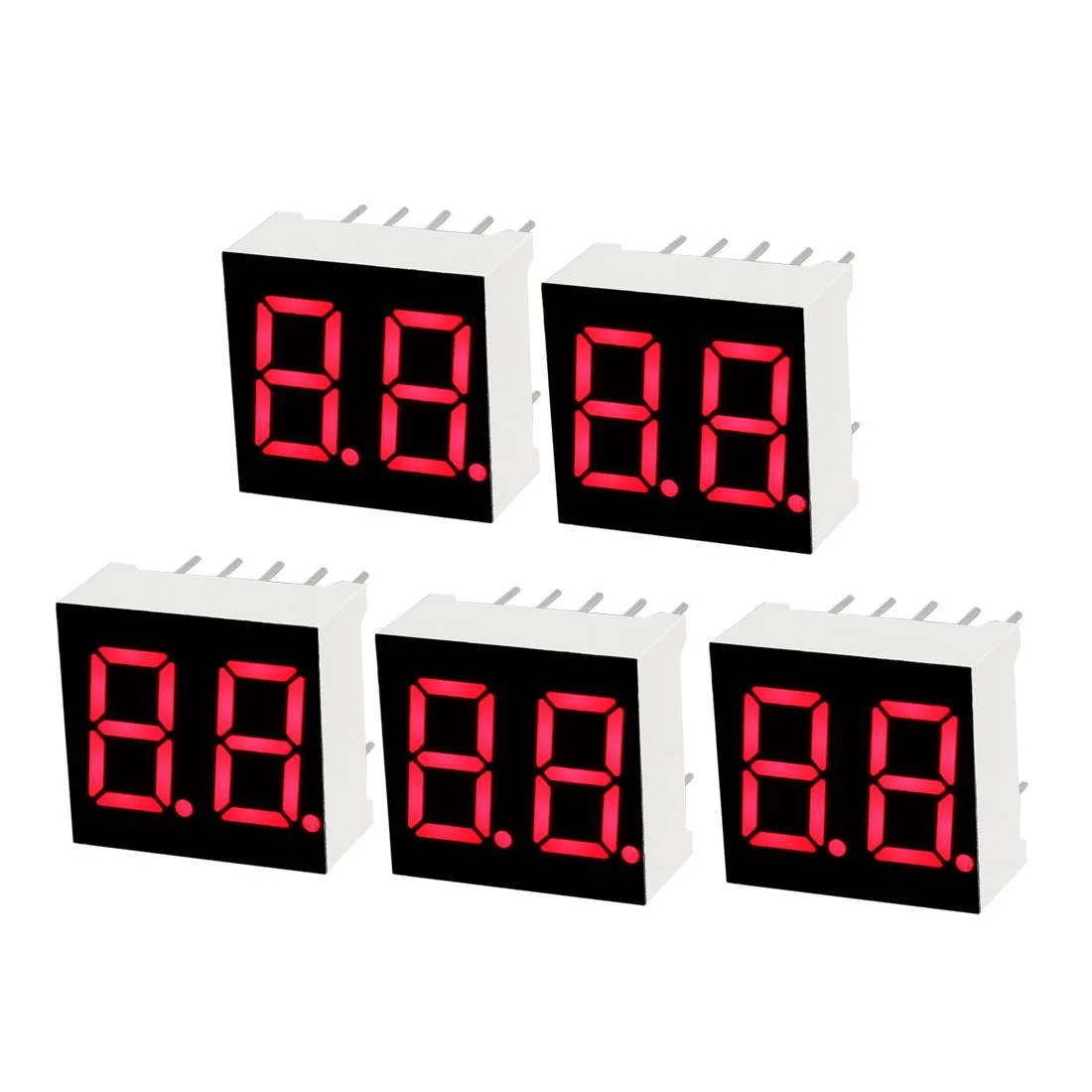 Unique-Bargains Unique-Bargains 3621AH 2-digit 0.35" red LED display 10-pin 5pcs — product photo