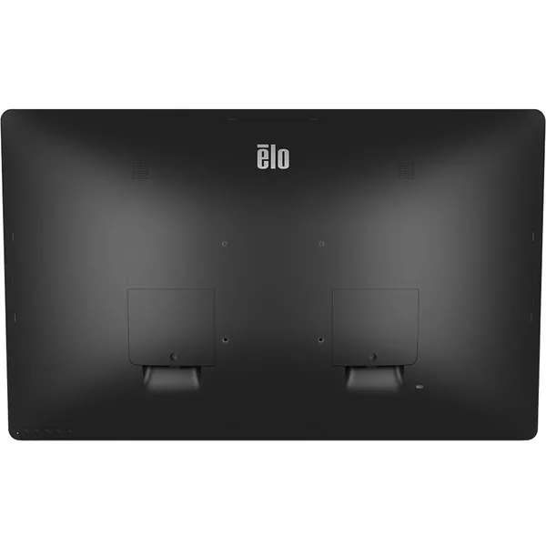 Black 27 inch touchscreen with zero bezel, no stand, VGA and HDMI ports