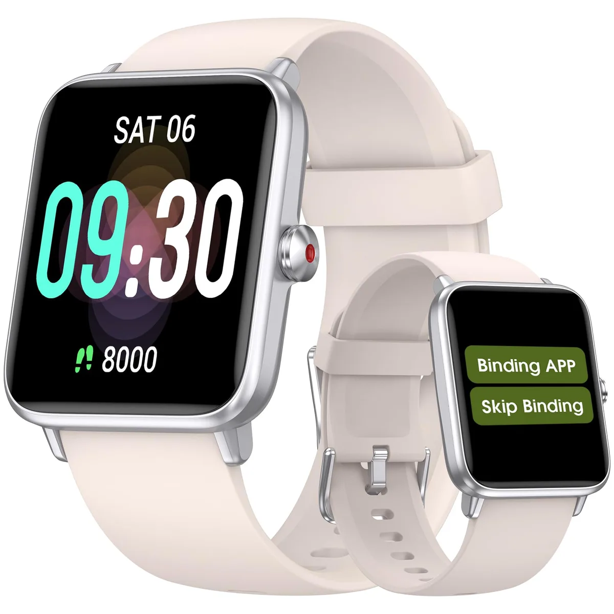  Pautios EW1 Smart Watch Almond 1.4 168h — product photo