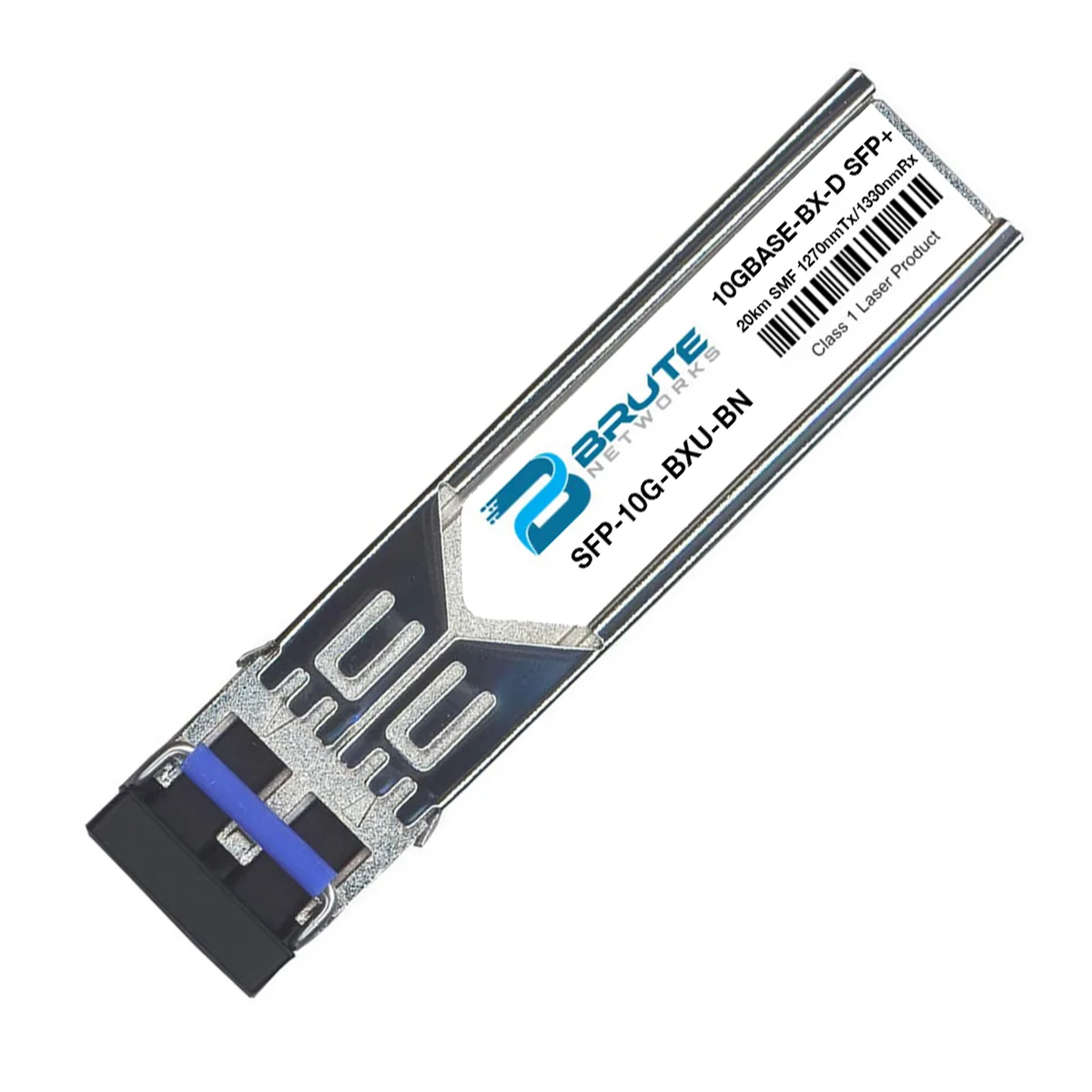 Brute Networks Brute Networks SFP-10G-BX-U 10GBASE-BX-D 10km 1270nmTx/1330nmRx SFP+ transceiver — product photo