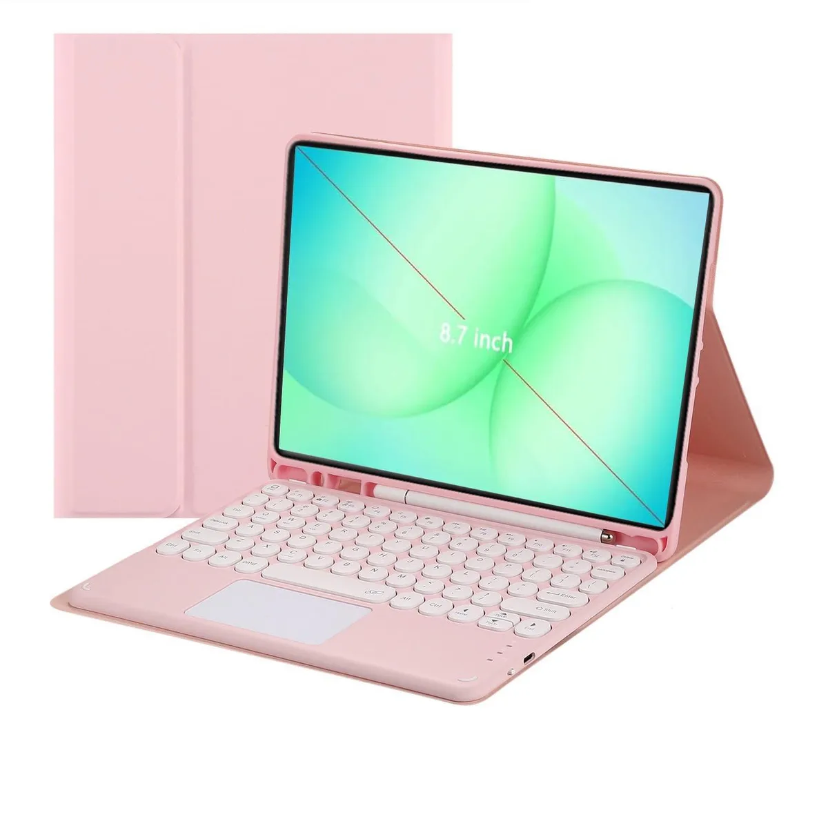 Timoom Timoom Pink Bluetooth Keyboard Case 8.7" Tab A9/A11 — product photo