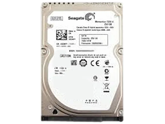 DELL DELL XDNFF 250GB 7200 RPM SATA 3.0Gb/s 2.5" 9.5mm laptop internal hard drive — product photo
