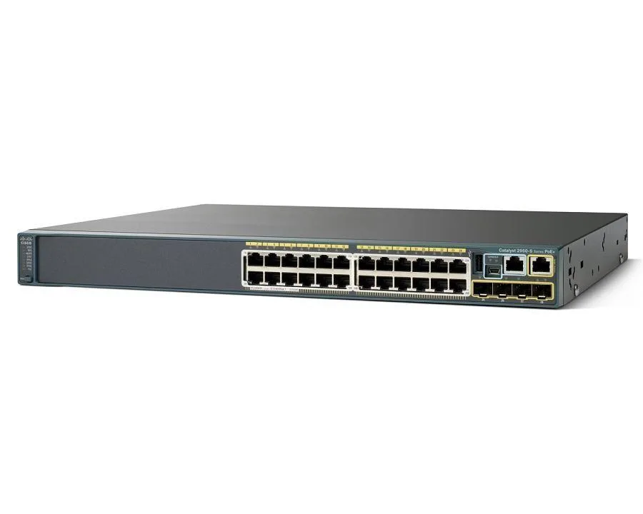EVESKY EVESKY WS-C2960S-24PS-L Catalyst 2960S 24-port Gigabit PoE+ network switch — product photo