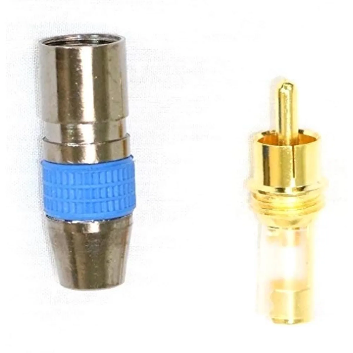 Deejay LED Deejay LED TBHRCAMALE Gold RCA Male Connector Jack — product photo
